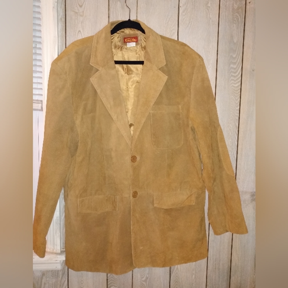 Vintage Haband Leather Blazer